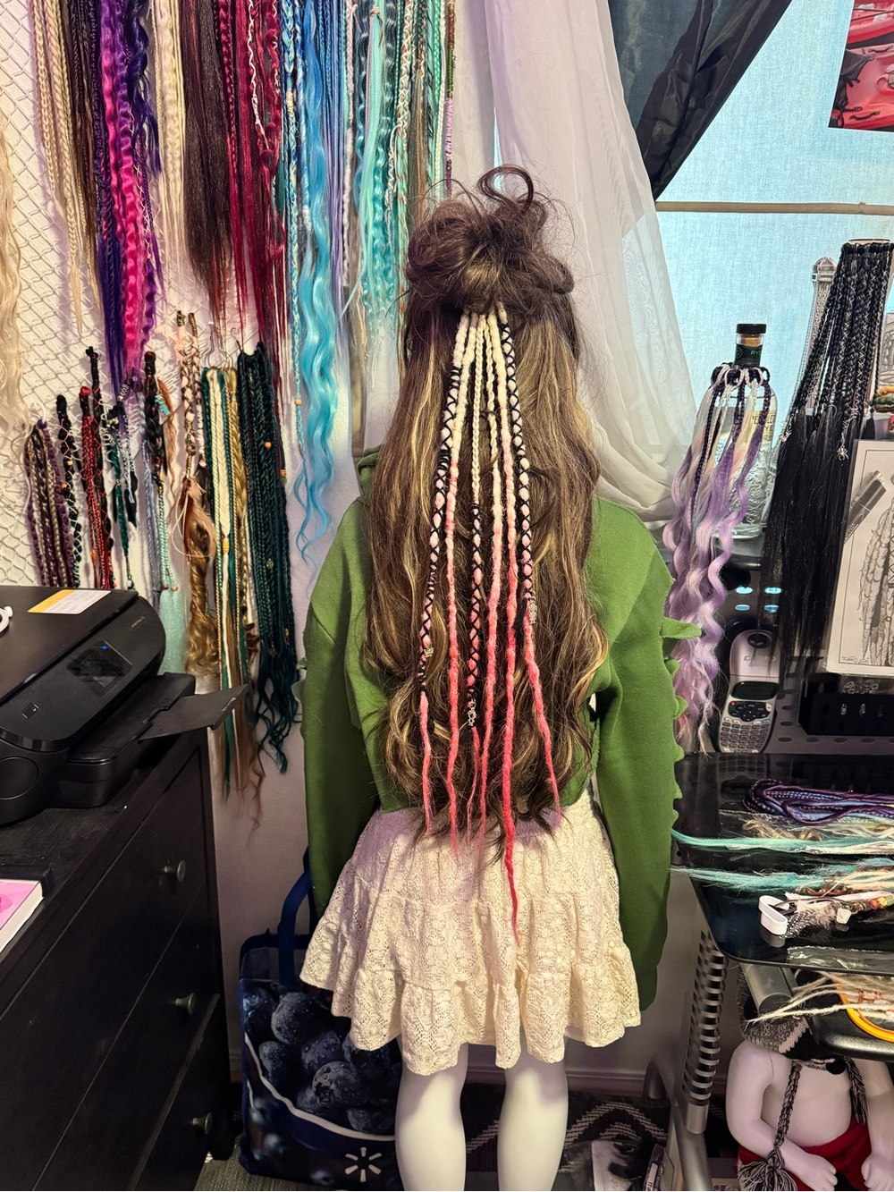 Boho Viking dreads